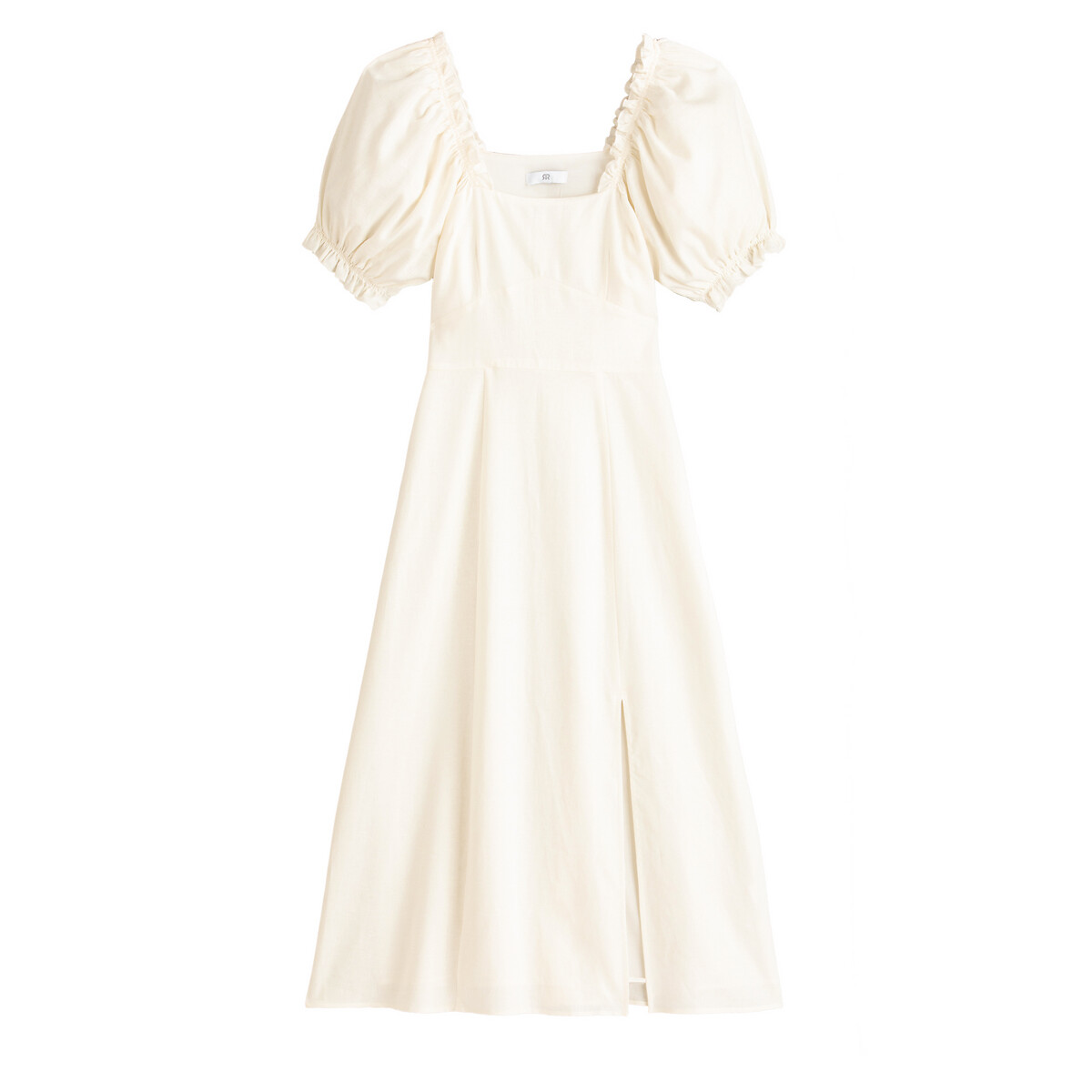 Платье LaRedoute Прямое длина миди 34 короткие рукава 38 (FR) - 44 (RUS) белый, размер 38 (FR) - 44 (RUS) Прямое длина миди 34 короткие рукава 38 (FR) - 44 (RUS) белый - фото 5