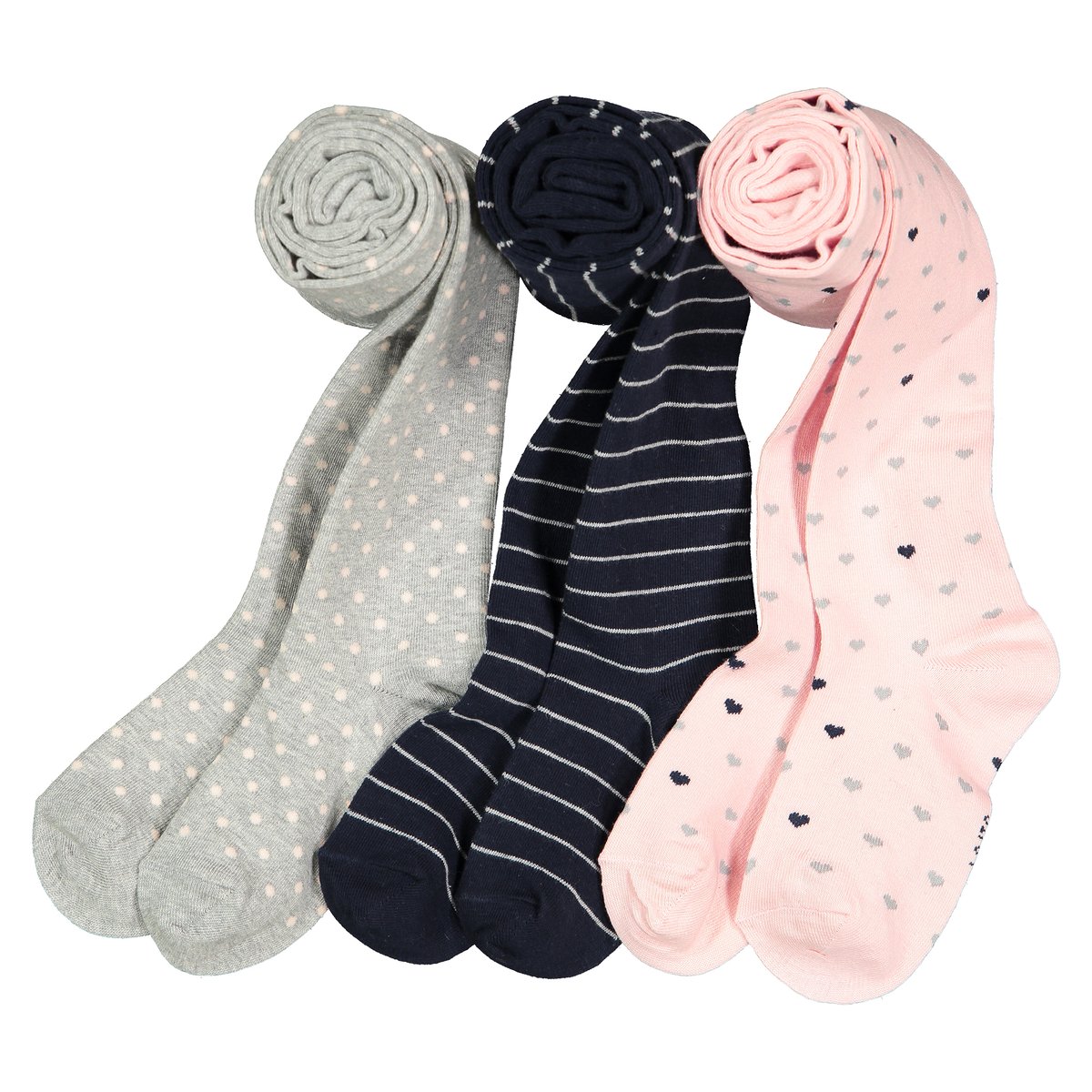 

Комплект из 3 колготок 23/26- La Redoute, Розовый, La Redoute 35/38 розовый