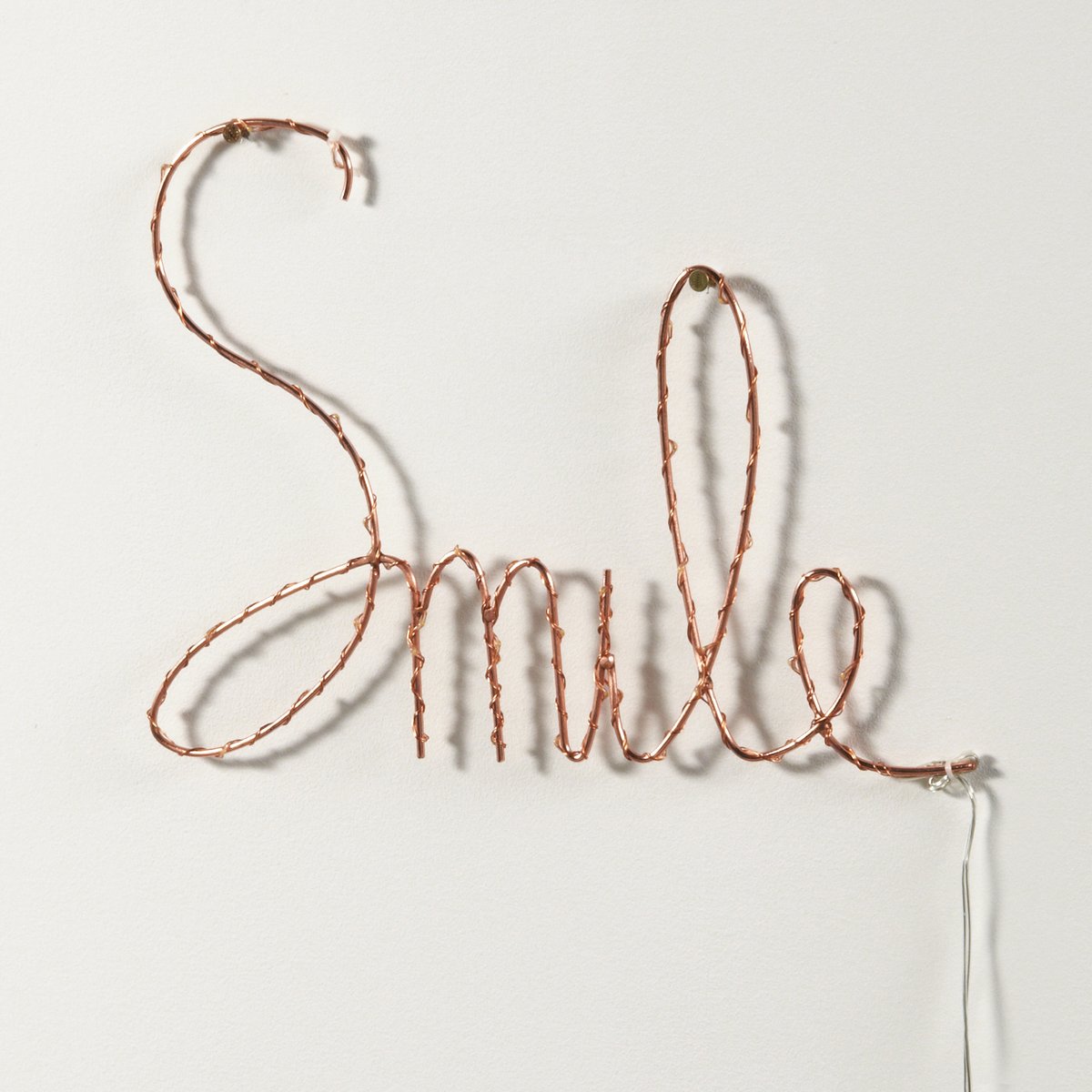 

Слово Smile светящееся, Ojie