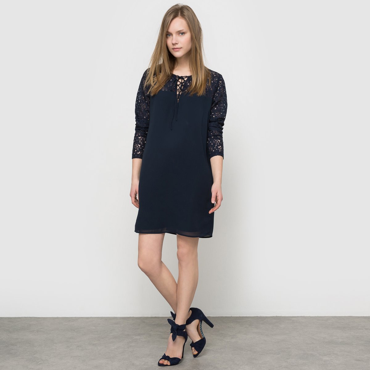 

Платье кружевное VILA, Vicinda L/S Dress