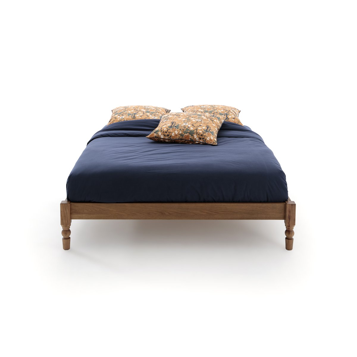 Кровать La Redoute С реечным основанием Trianon 140 x 190 см каштановый, размер 140 x 190 см - фото 2