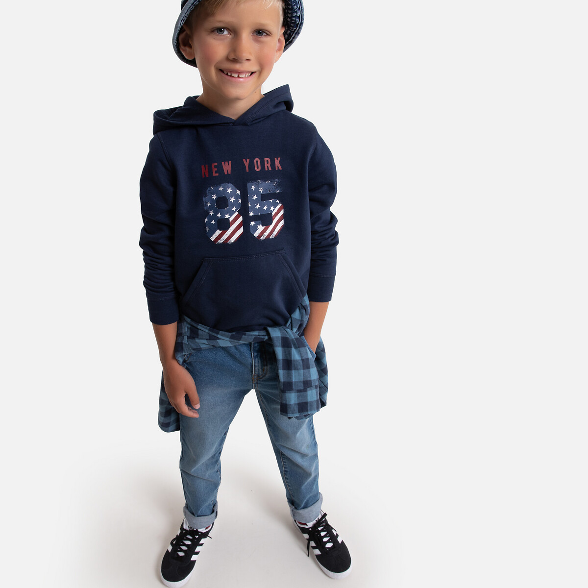 

Джинсы LaRedoute, Синий, Прямые 3-12 лет 12 синий