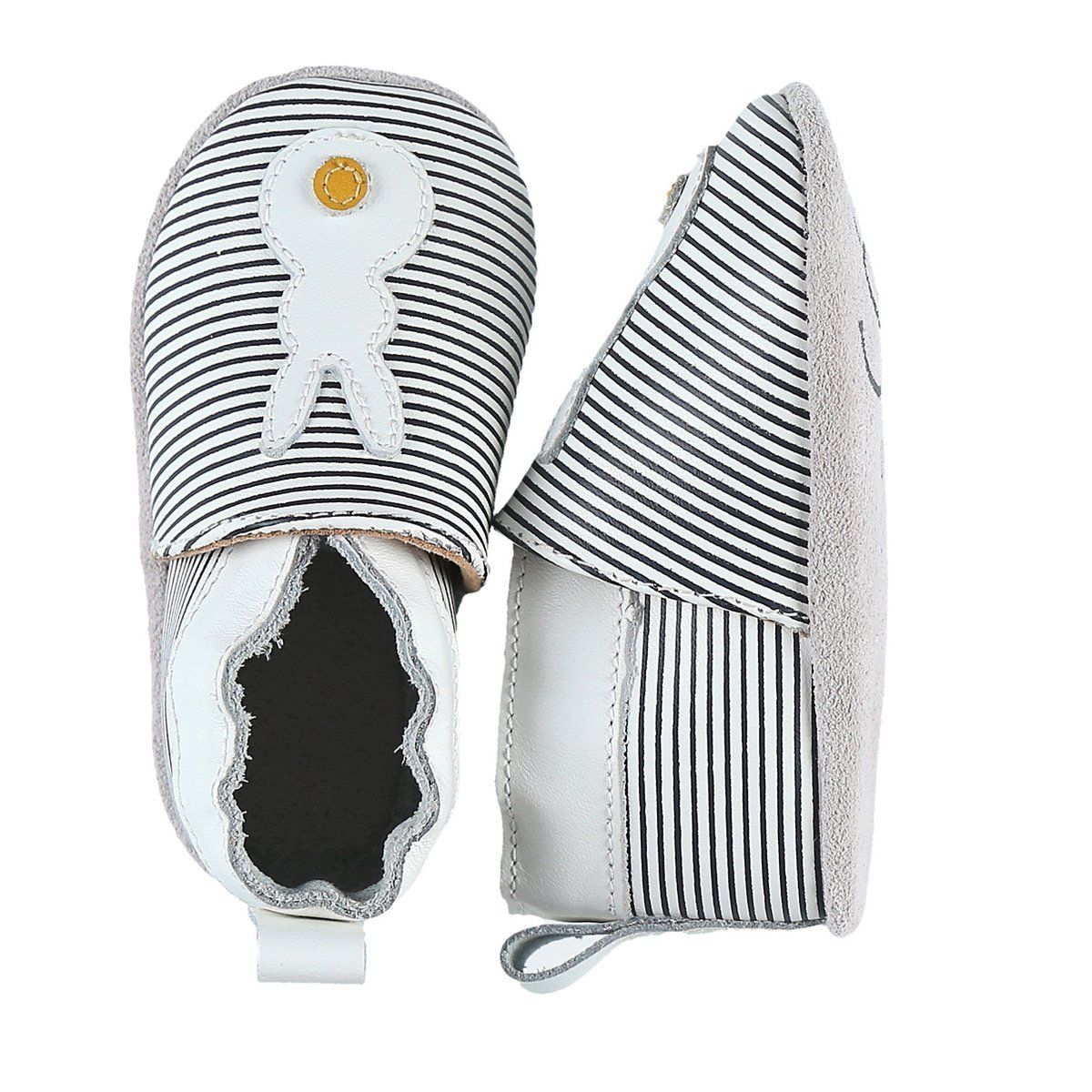chaussons cuir noukies