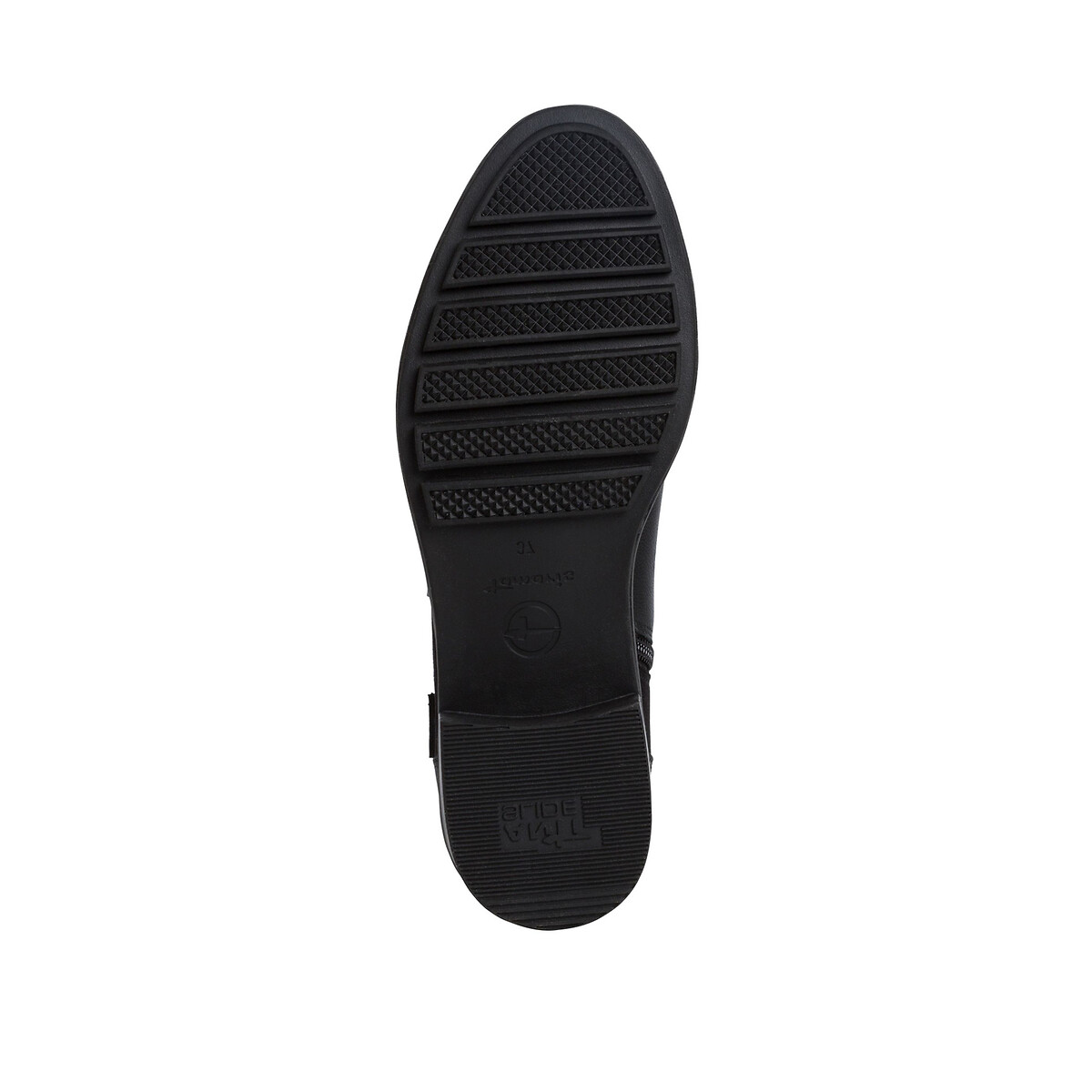Ботинки LaRedoute Из кожи с пряжкой 38 черный, размер 38 - фото 5