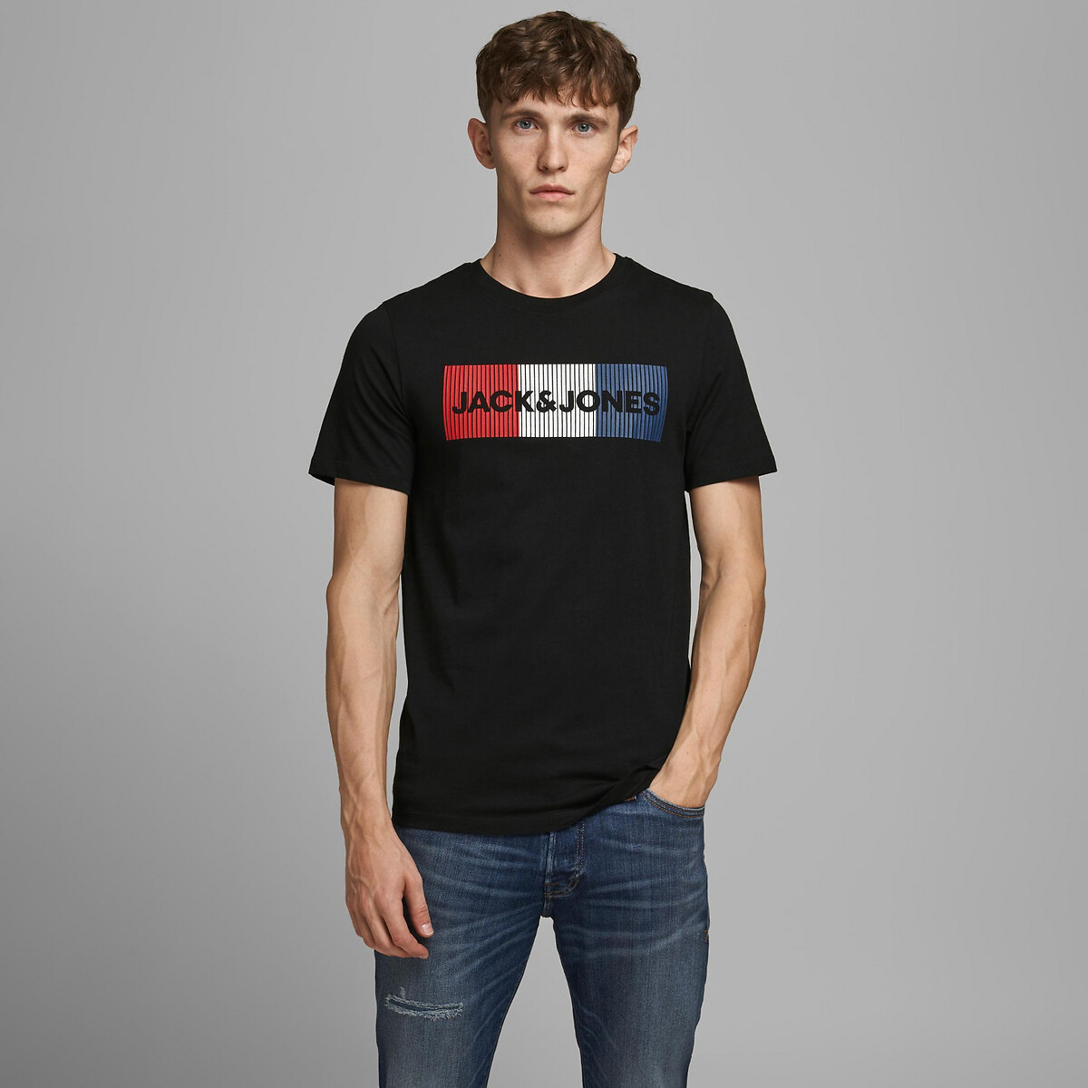 

Футболка LaRedoute, Черный, Футболка С круглым вырезом Corp Logo S черный