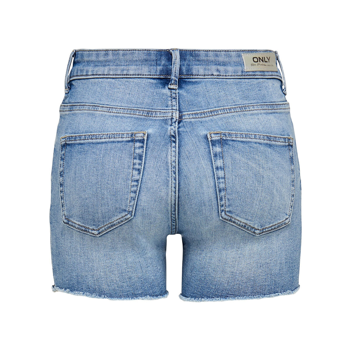 Шорты Из джинсовой ткани S синий LaRedoute, размер S - фото 5