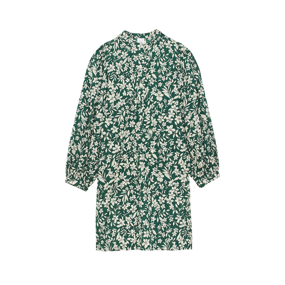 Платье LaRedoute Прямое с цветочным принтом короткое TAHITIA TIVOLI M зеленый, размер M - фото 5