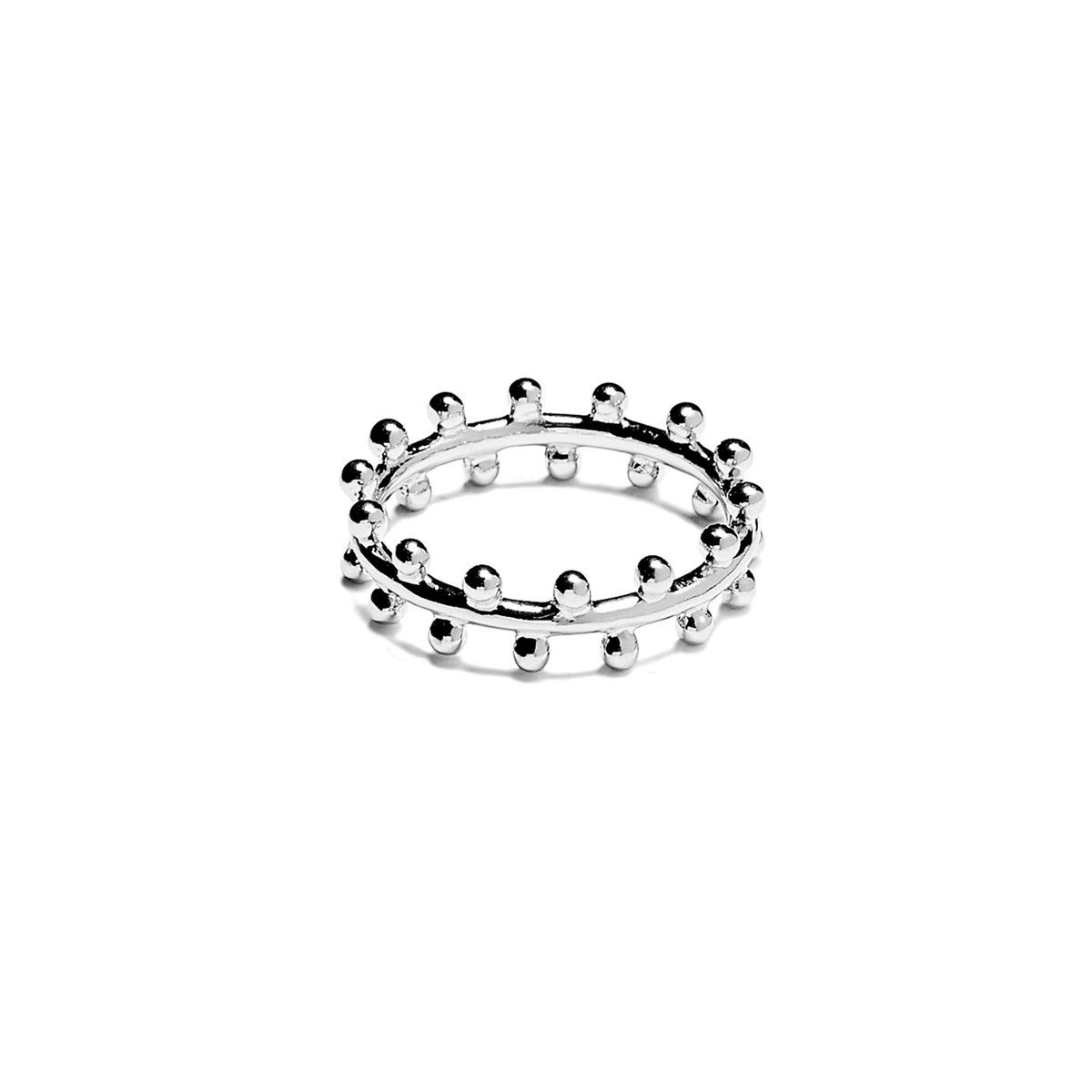 Bague en Argent Amulettes Perles
