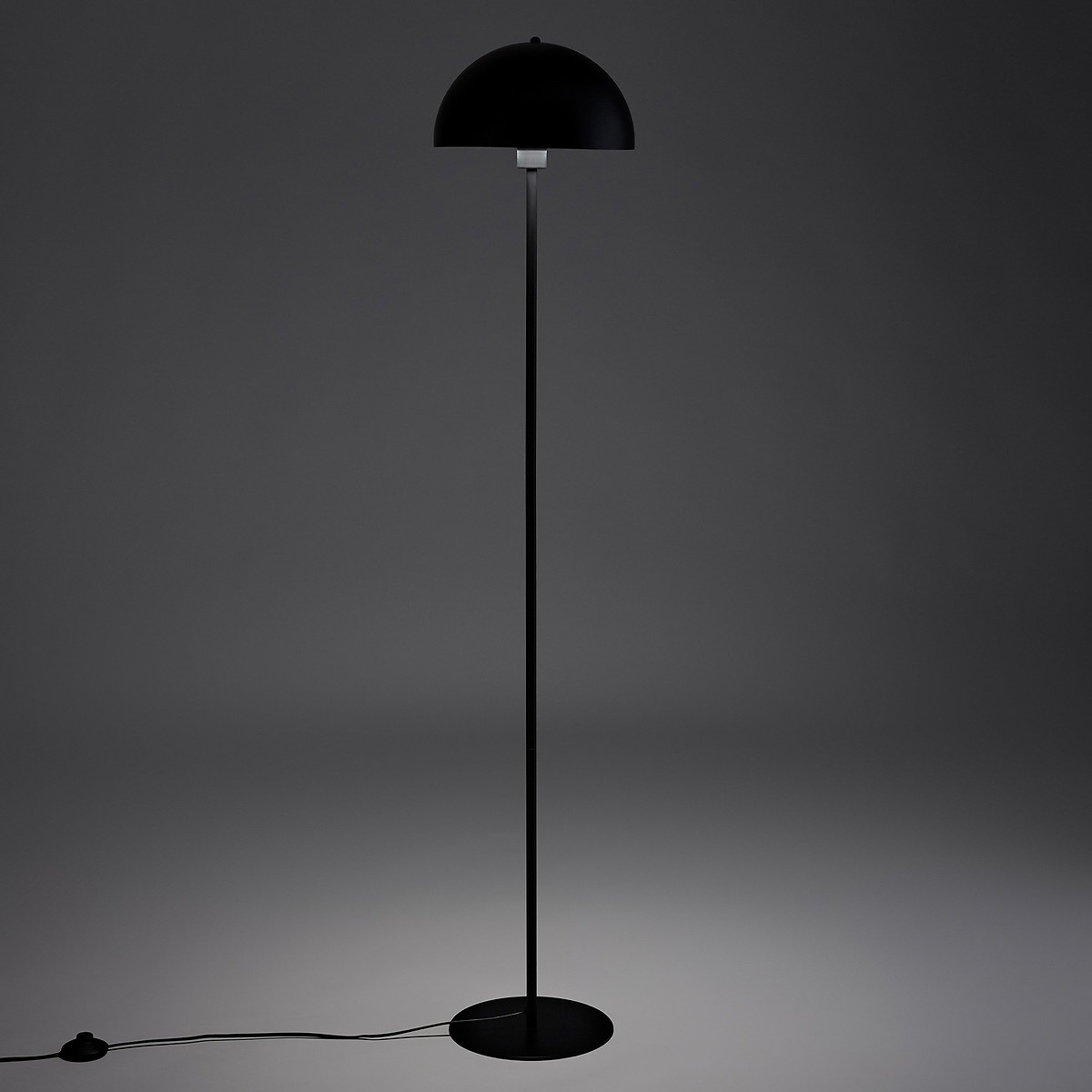 Лампа La Redoute Напольная из металла CAPI единый размер черный - фото 2