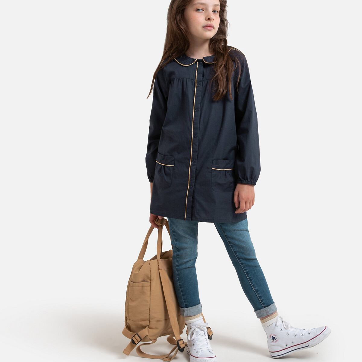 

Блуза LaRedoute, Синий, С длинными рукавами 3-12 лет 8 лет - 126 см синий