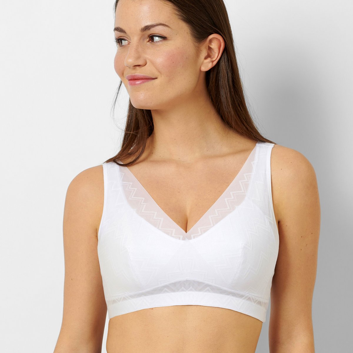 

Бюстгальтер-топ La Redoute, Белый, Ночной Rveuse XL белый