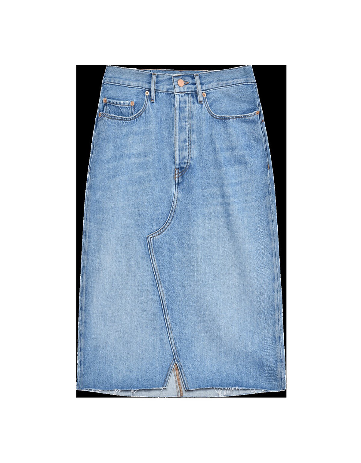 

Юбка La Redoute, Синий, Джинсовая миди JERY DENIM M синий
