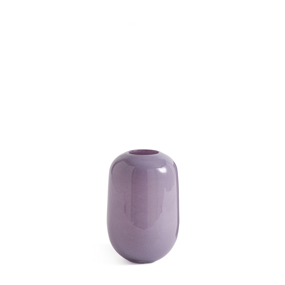 Ваза закругленная из стекла В235 см Iva единый размер фиолетовый