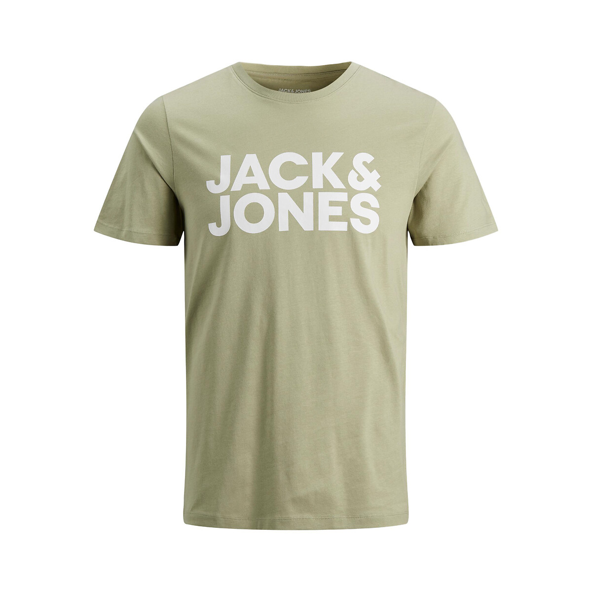 Футболка JACK & JONES С круглым вырезом Corp Logo XL зеленый, размер XL