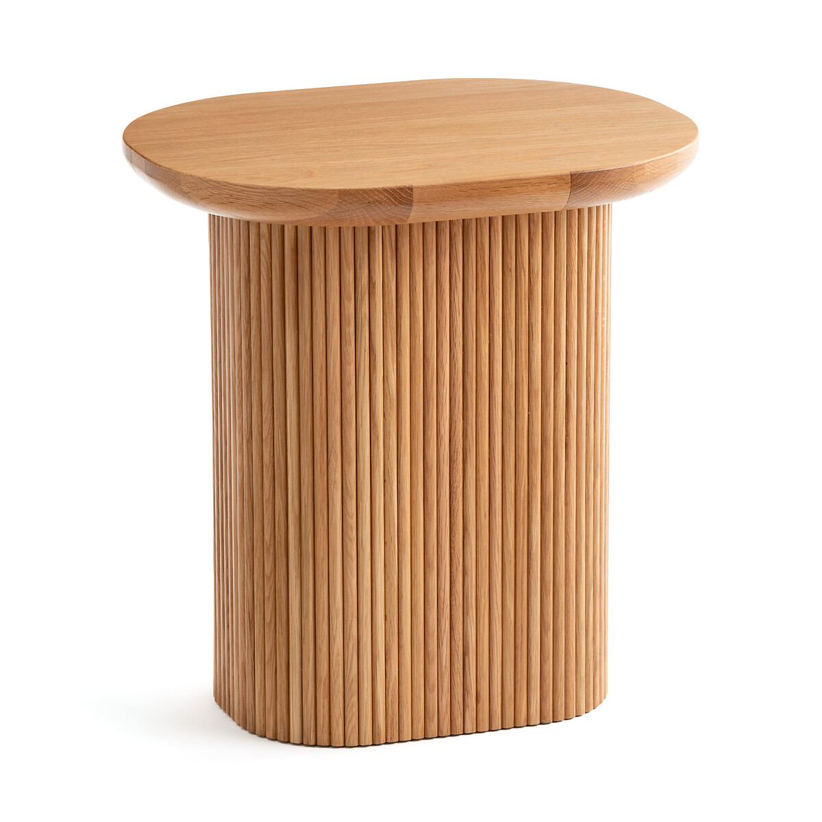 Стол журнальный из дуба Tamula единый размер каштановый стол журнальный из цементного волокна cannelli единый размер оранжевый