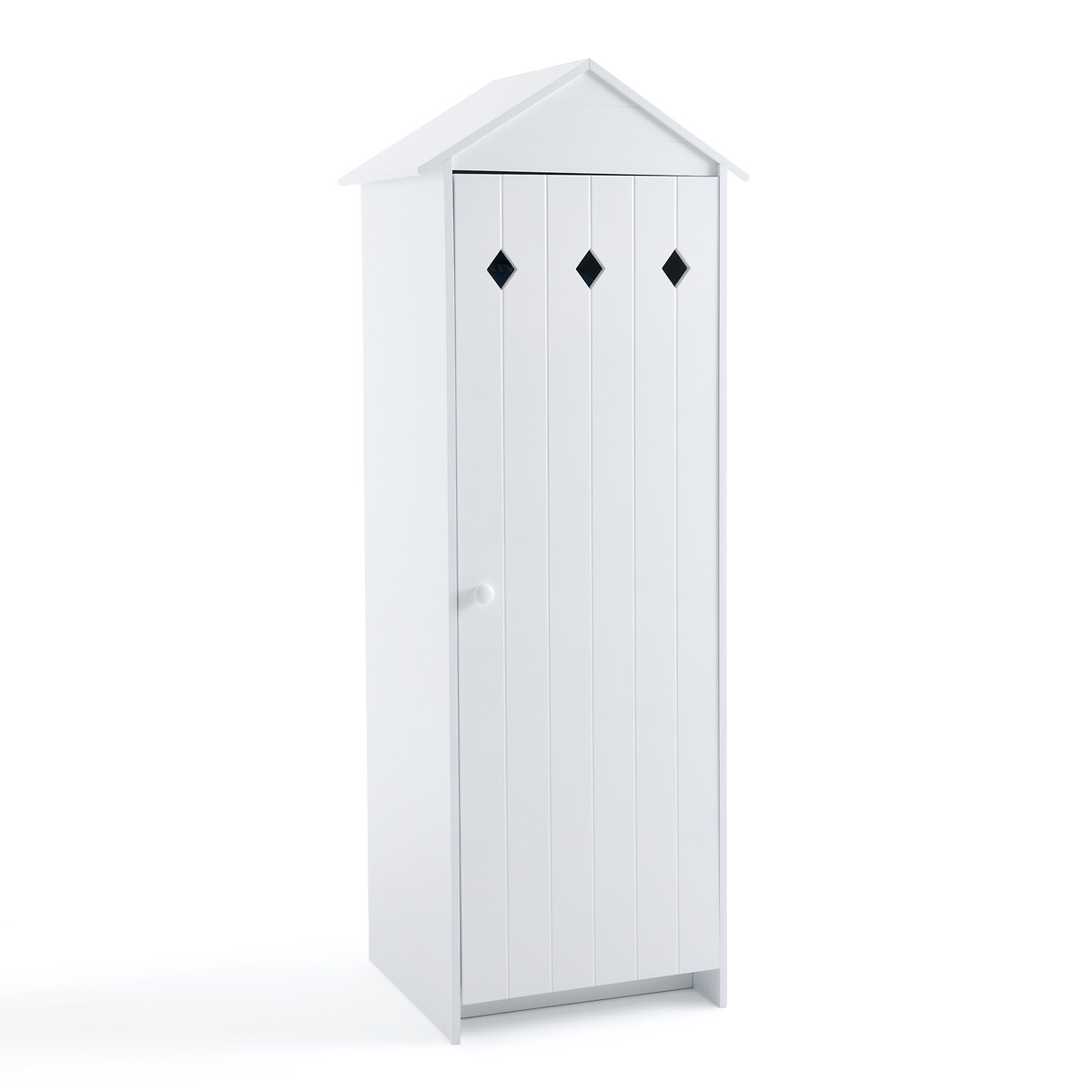 Шкаф С 1 дверцей из лакированного МДФ Noa единый размер белый
