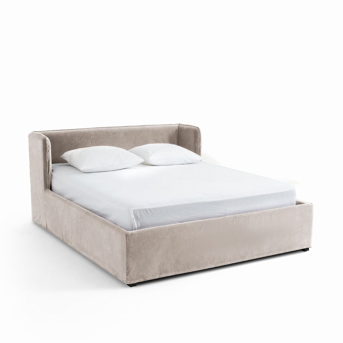 Lit-coffre Robwig velours