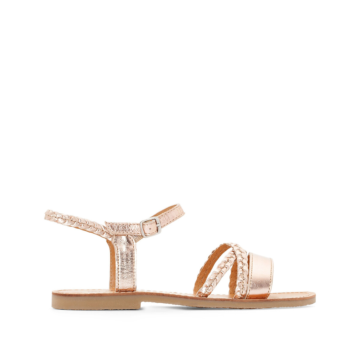 

Босоножки LA REDOUTE COLLECTIONS, Розовый, Кожаные размеры 26-39 31 розовый
