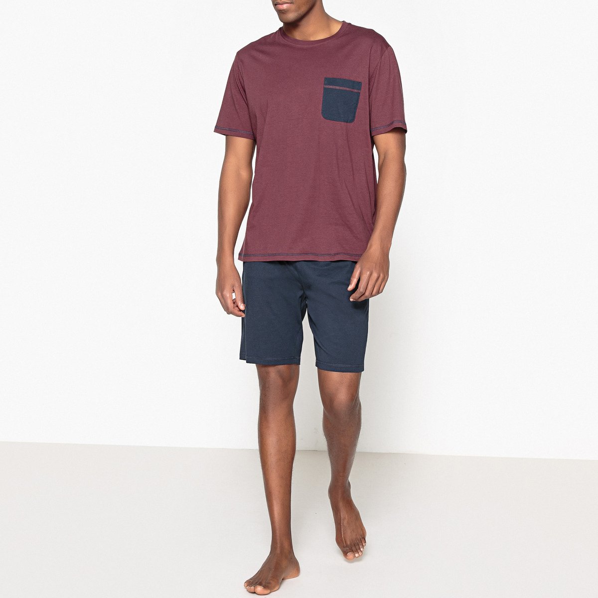 

Пижама La Redoute, Синий, С шортами XL синий
