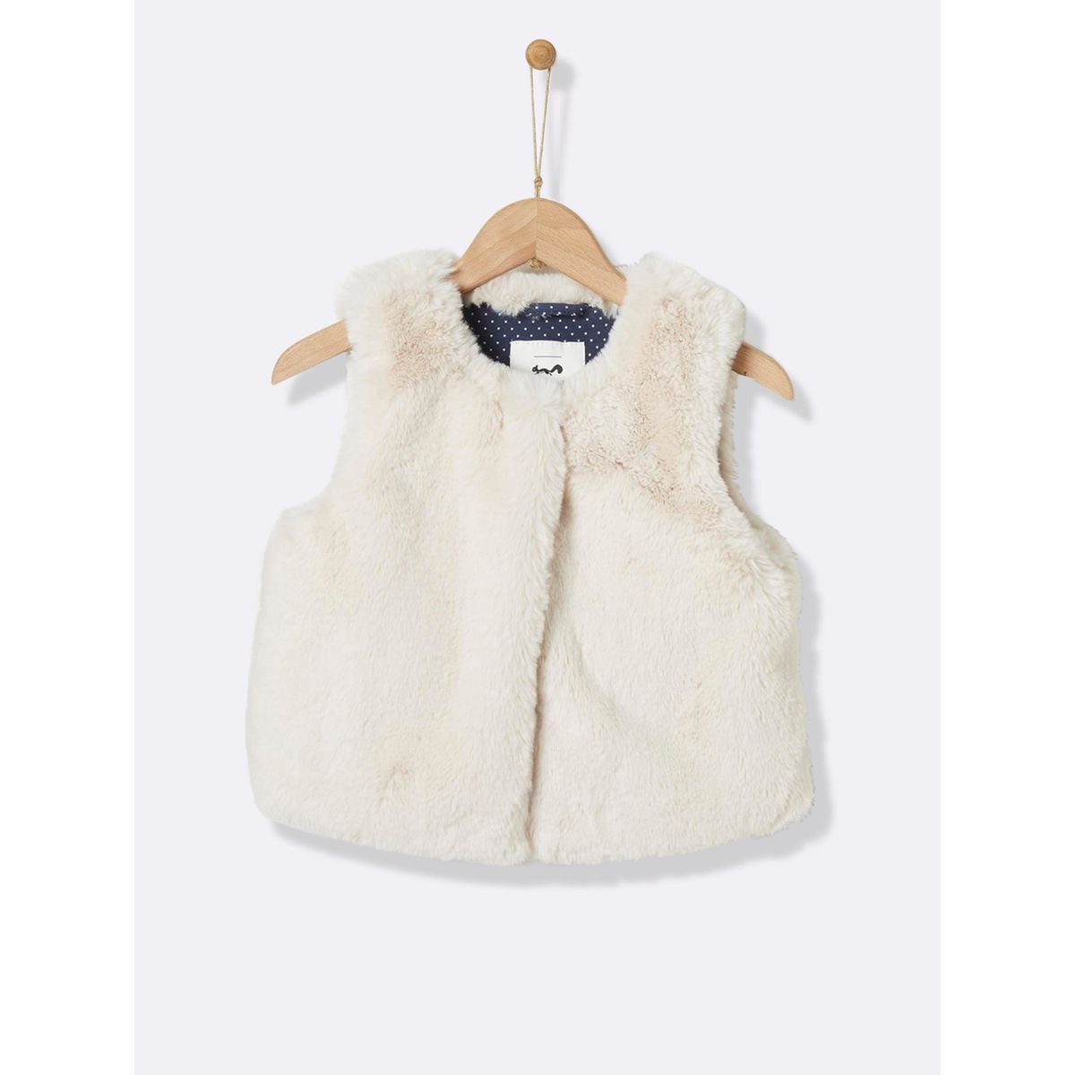 Veste en fausse fourrure fille