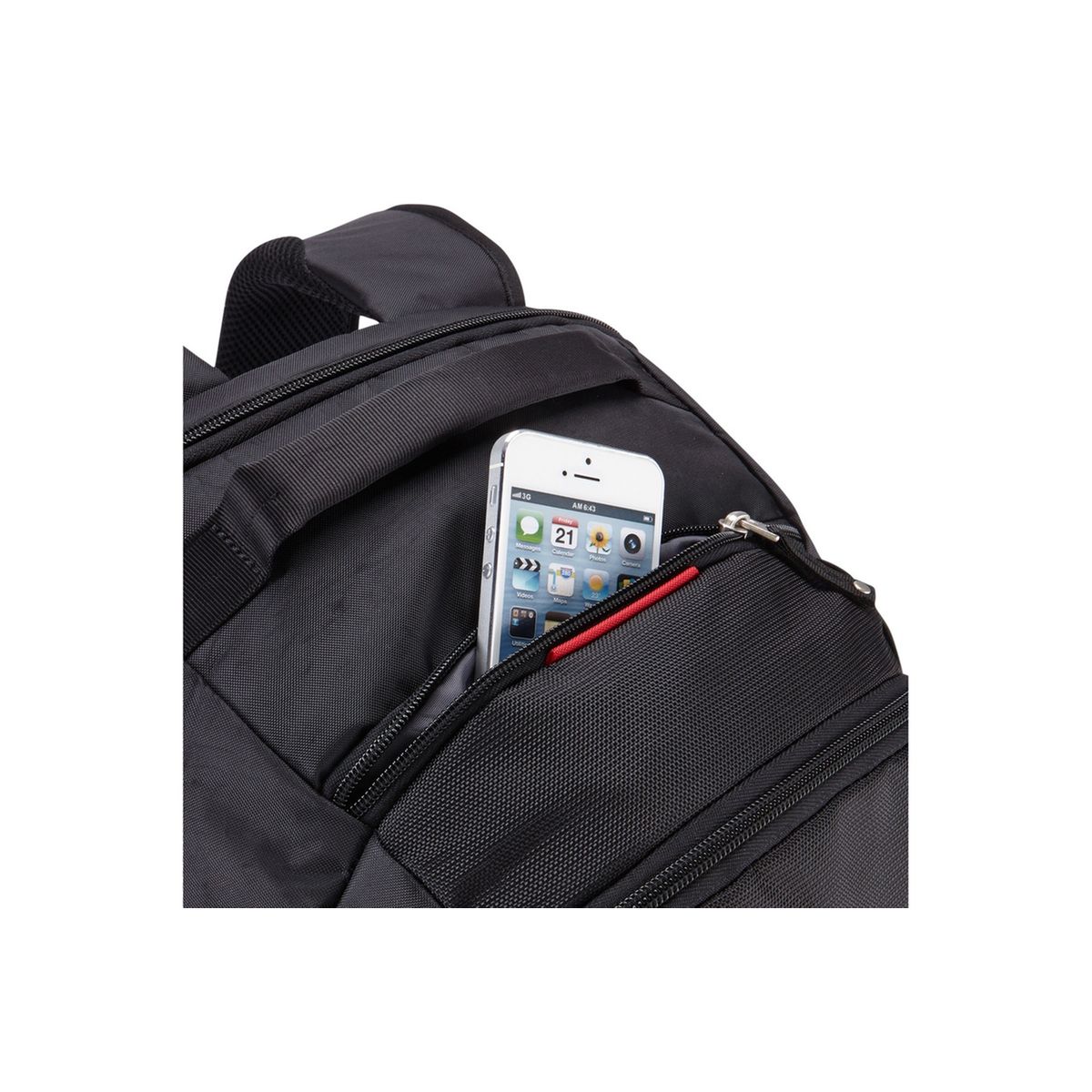 Sacoche pour ordinateur portable Sac à dos Evolution noir pour ordinateur portable 15,6''