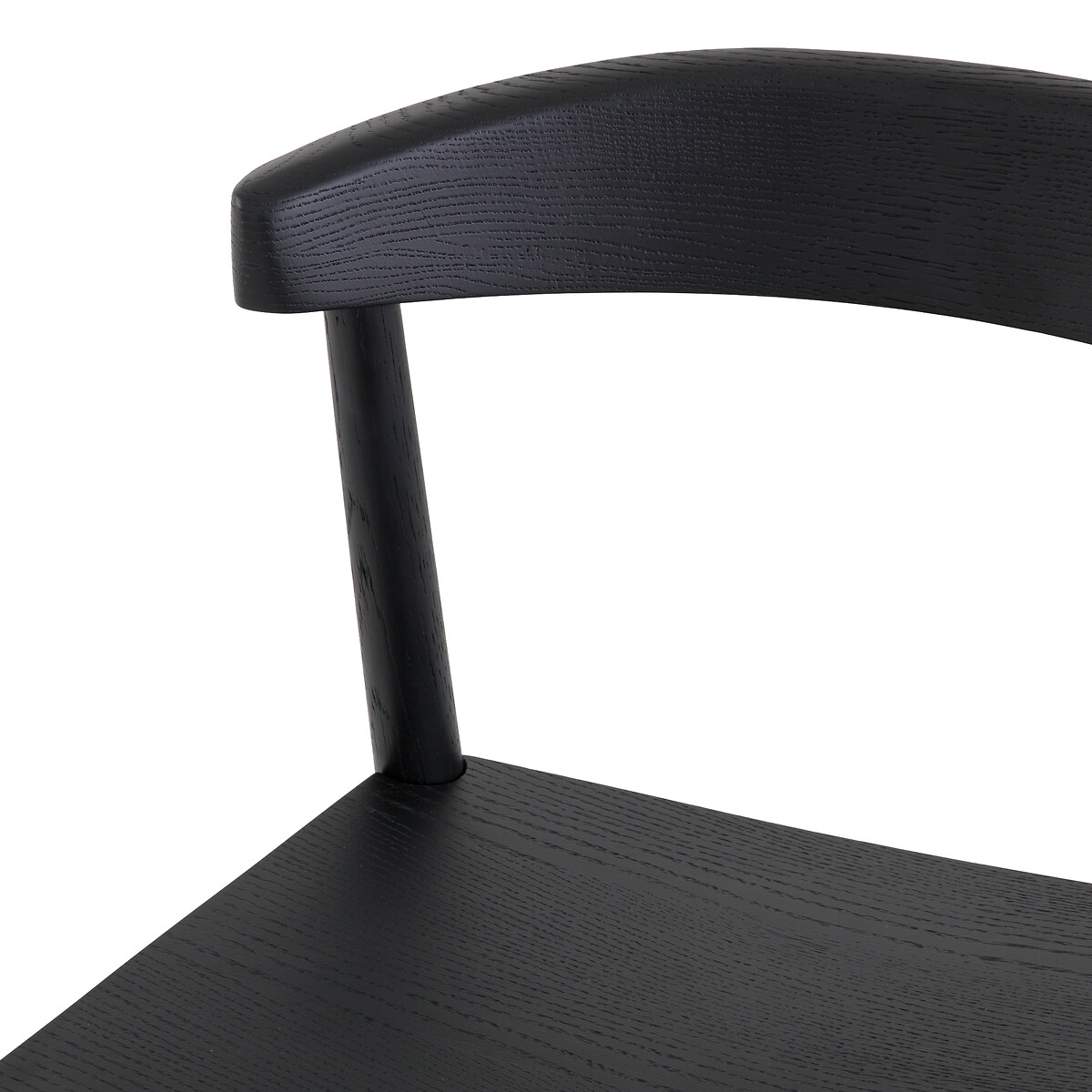 Комплект из двух стульев из дуба с черным покрытием Galb  единый размер черный LaRedoute - фото 4