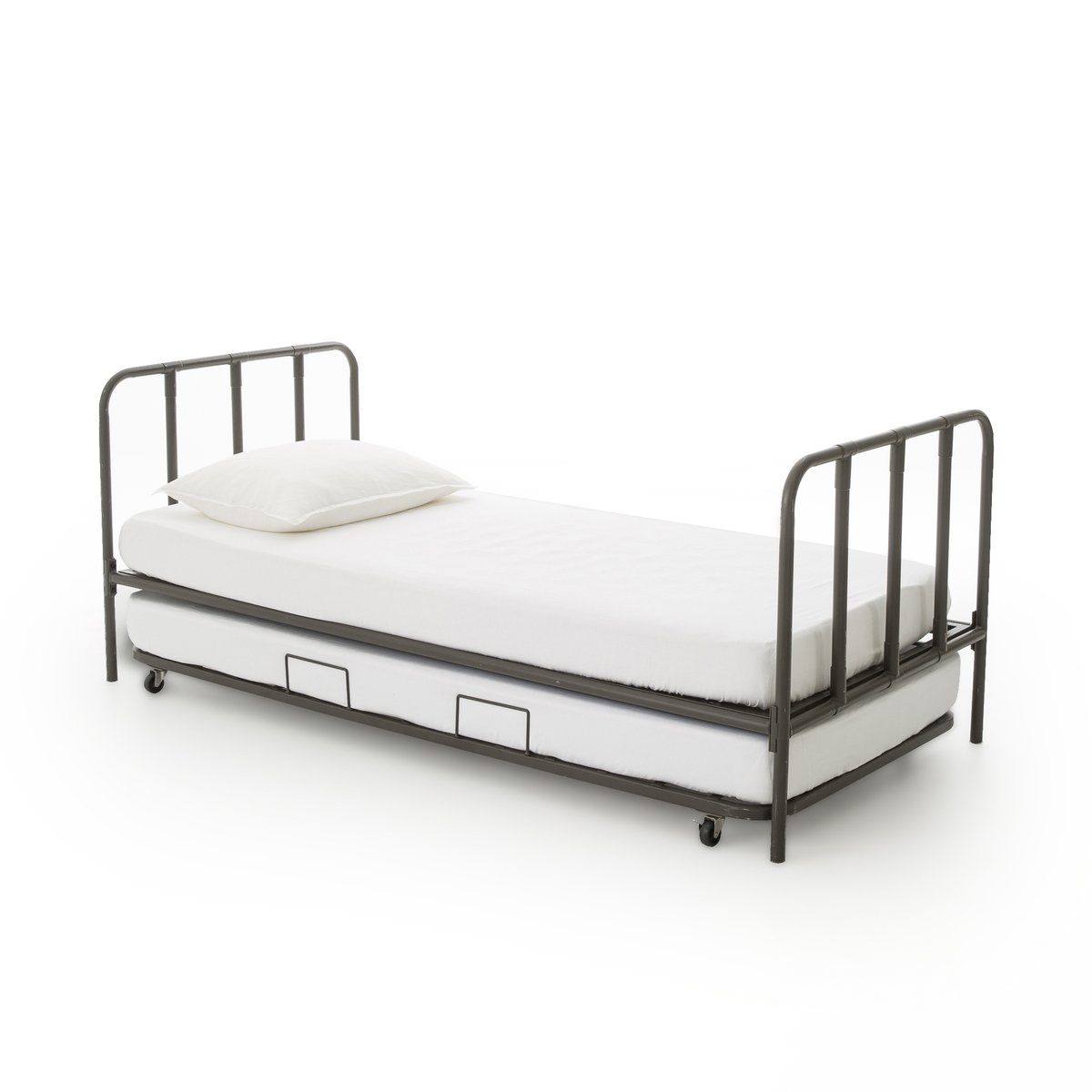 Кровать La Redoute Детская Pocus 90 x 190 см серый, размер 90 x 190 см - фото 5