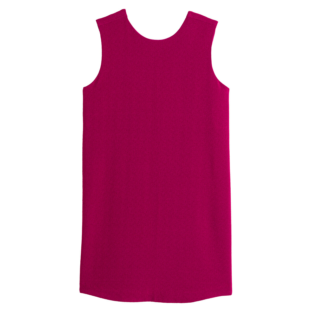Платье LaRedoute С круглым вырезом без рукавов 46 розовый, размер 46 - фото 5