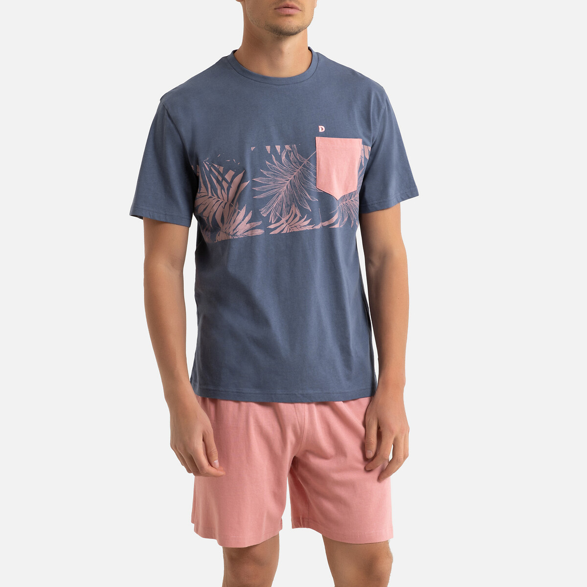 

Пижама LaRedoute, Синий, Из биохлопка XXL синий