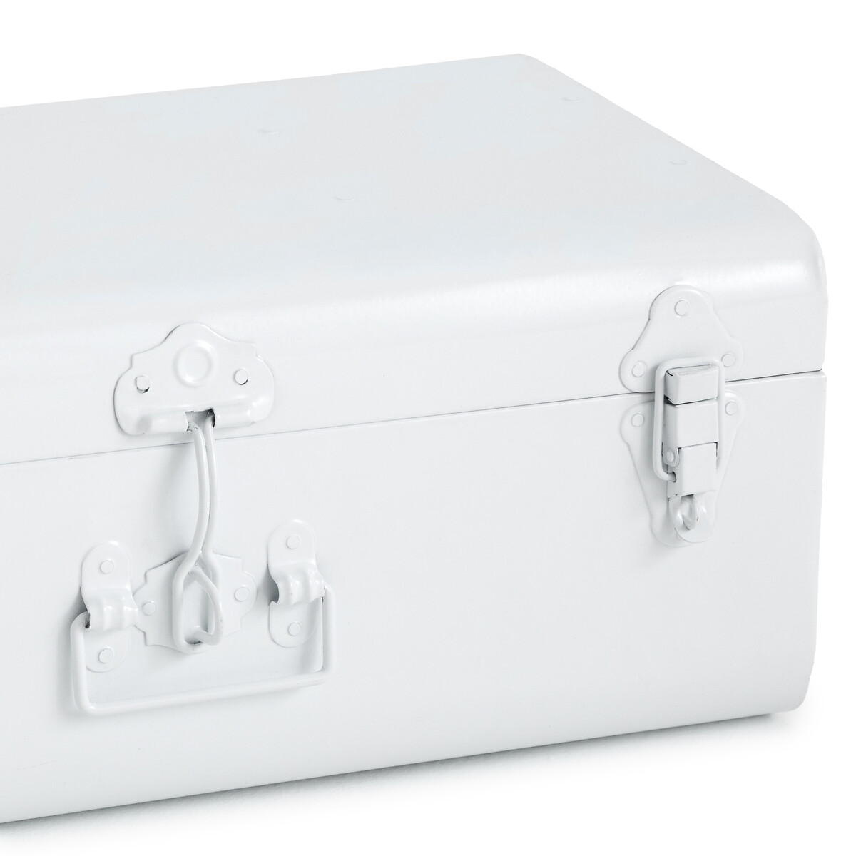Сундук-чемодан La Redoute Из металла Masa единый размер белый - фото 4