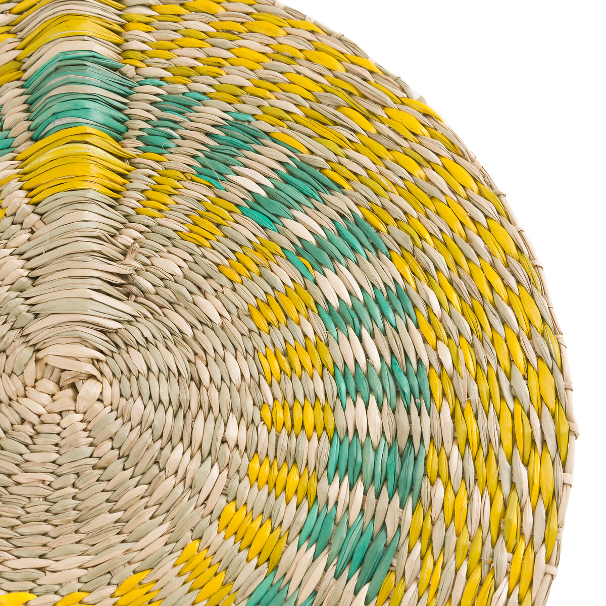 Украшение LA REDOUTE INTERIEURS Настенное круглое из сухих трав Jutlo единый размер разноцветный - фото 2