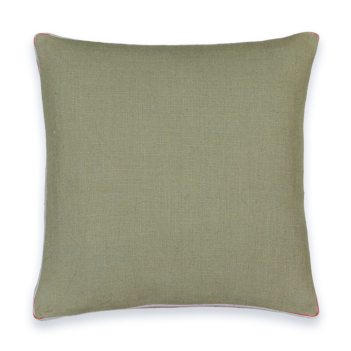 Чехол на подушку 40 х 40 см двухцветный Finistre 40 x 40 см зеленый чехол laredoute чехол на подушку с рисунком iyere 40 x 40 см зеленый