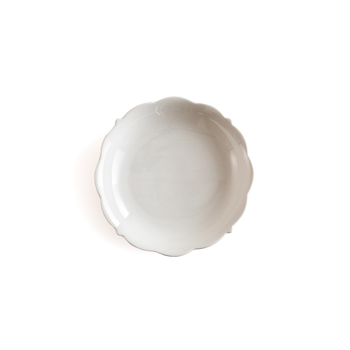 Комплект из 4 глубоких тарелок Hirne единый размер белый