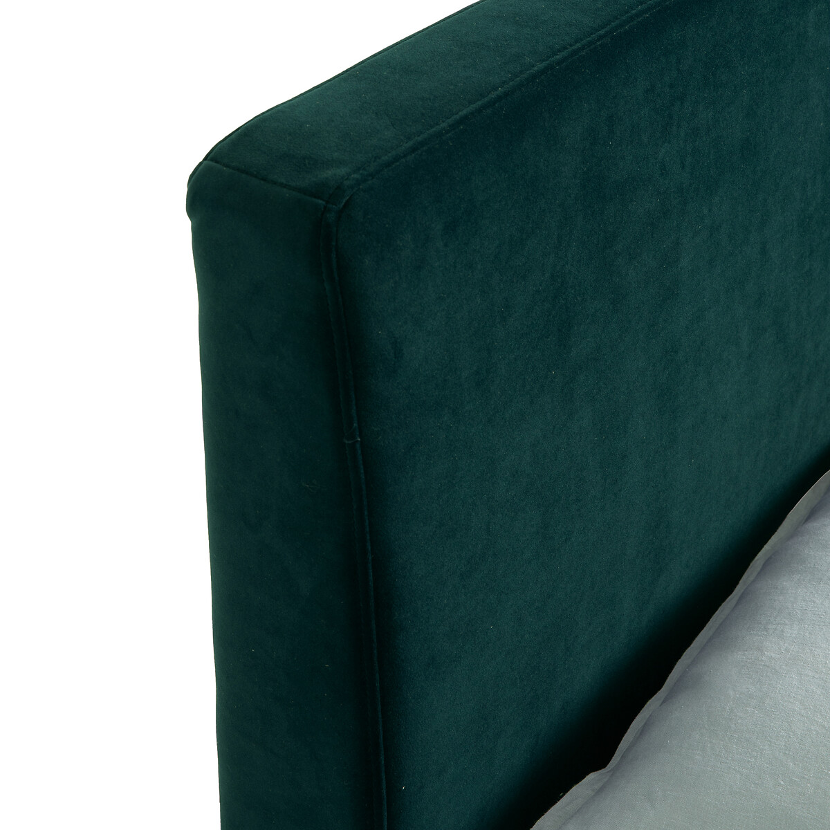 Кровать LaRedoute Мягкая с кроватным основанием Cooly 140 x 190 см зеленый, размер 140 x 190 см - фото 4