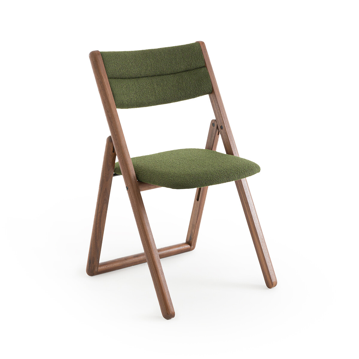 Стул складной из орехового дерева Camminata дизайн Э Галлина единый размер зеленый кресло для столовой из орехового дерева marais дизайн э галлина единый размер каштановый