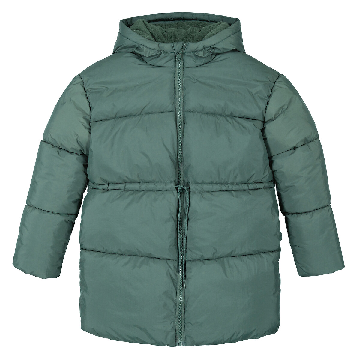Куртка Стеганая утепленная с капюшоном 14 лет - 156 см зеленый LaRedoute, размер 14 лет - 156 см - фото 3
