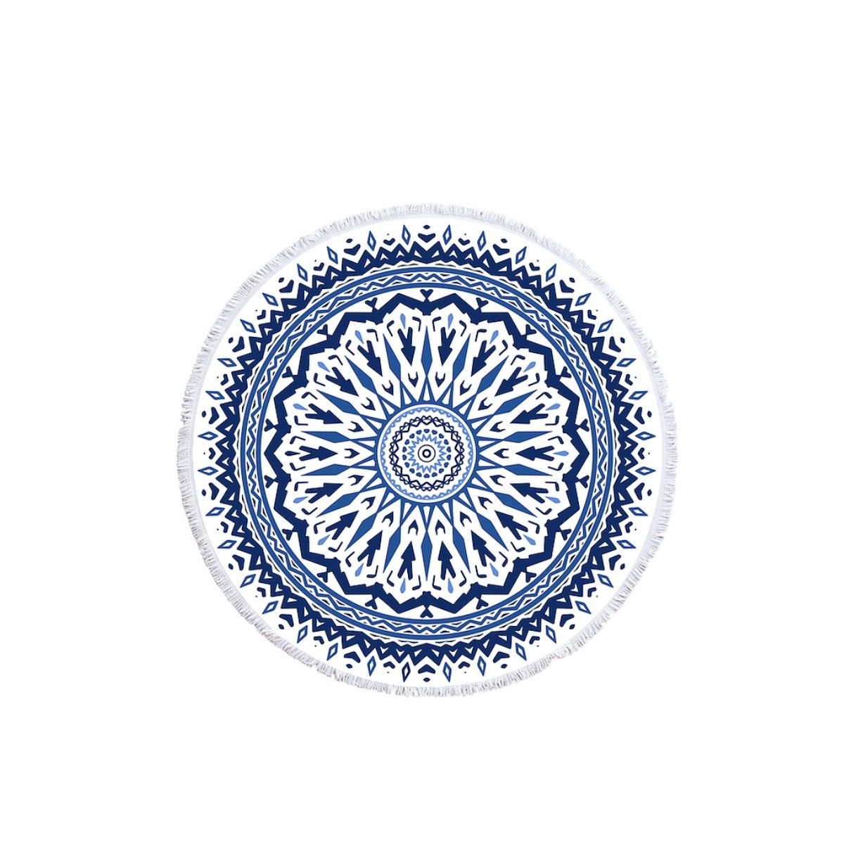 Serviette ronde La Caribéenne