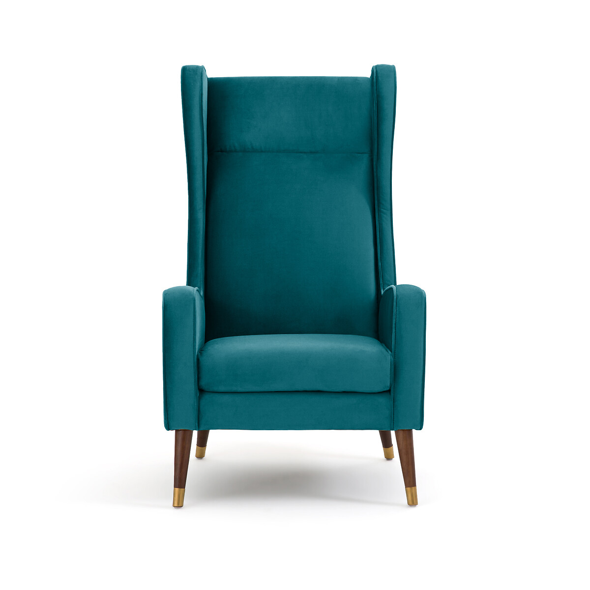 Кресло XXL из велюра Y 1-мест. синий кресло каминное модулируемое из велюра jonas 1 мест каштановый