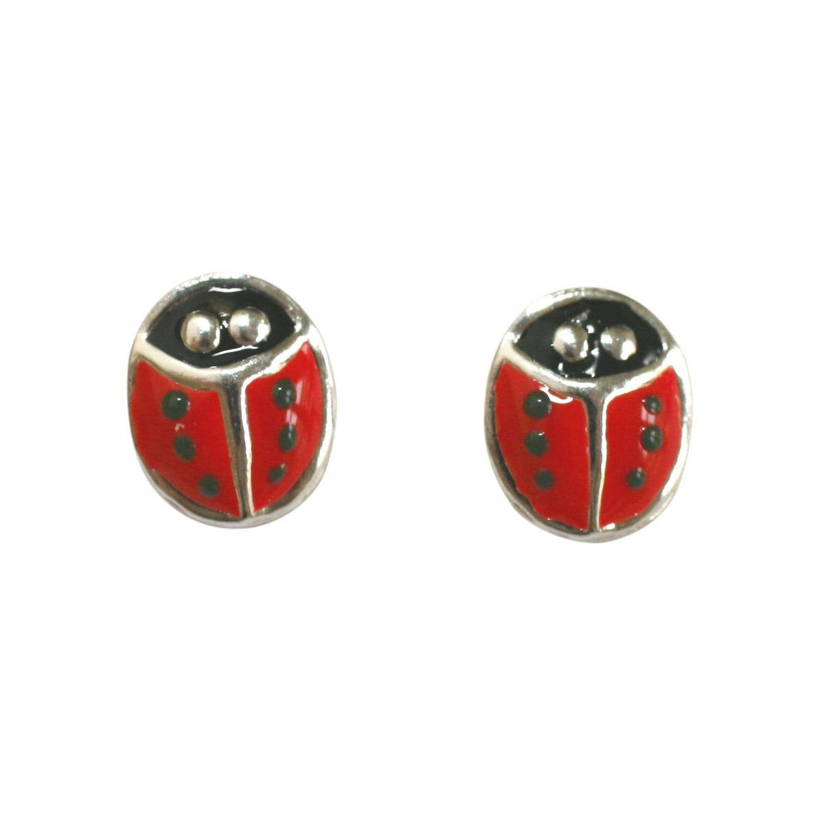 Boucles d'oreilles Coccinelle Argent 925