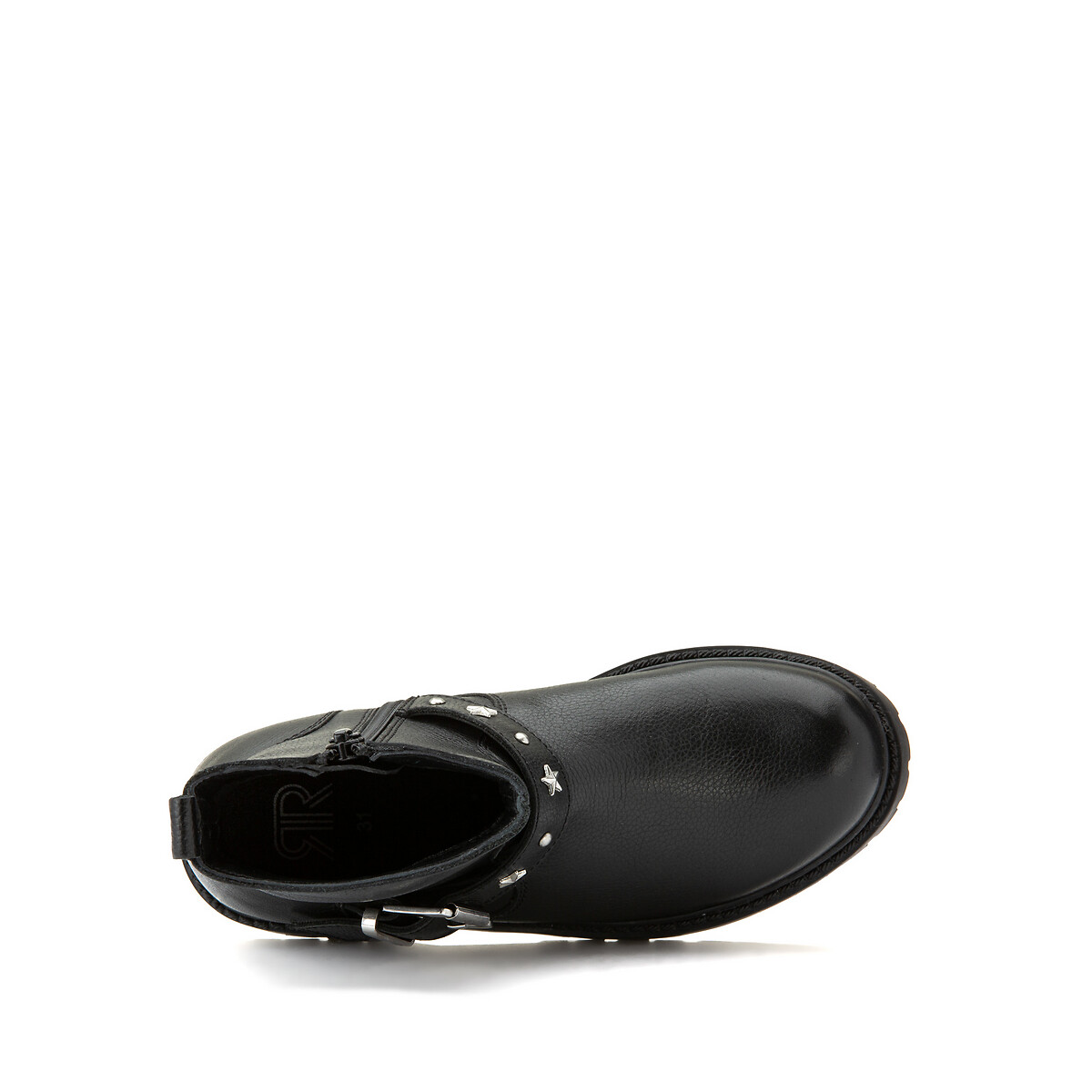 Ботинки LaRedoute Из кожи 28-39 30 черный, размер 30 - фото 4