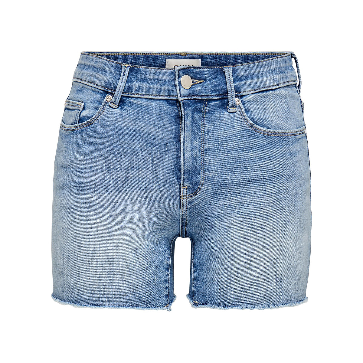 Шорты Из джинсовой ткани 3XL синий LaRedoute, размер 3XL - фото 4