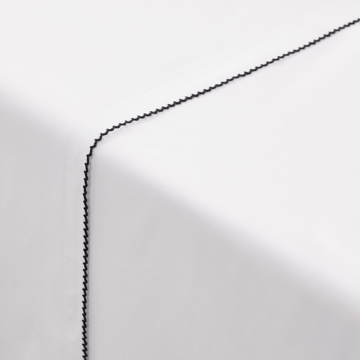 Простыня La Redoute Из хлопковой перкали Dojo 270 x 290 см белый, размер 270 x 290 см - фото 2