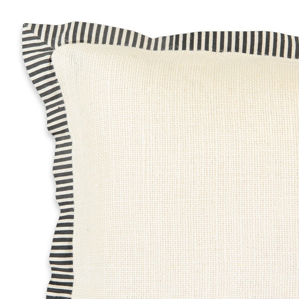Чехол La Redoute На подушку из джута Nylou 50 x 30 см белый, размер 50 x 30 см - фото 2