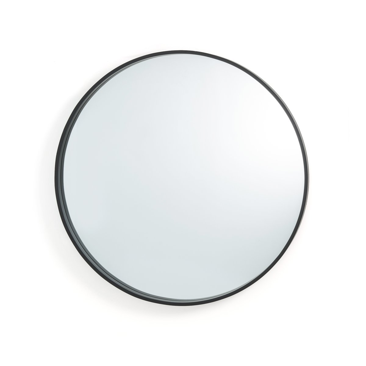 Зеркало La Redoute Круглое  см Alaria единый размер черный - фото 1
