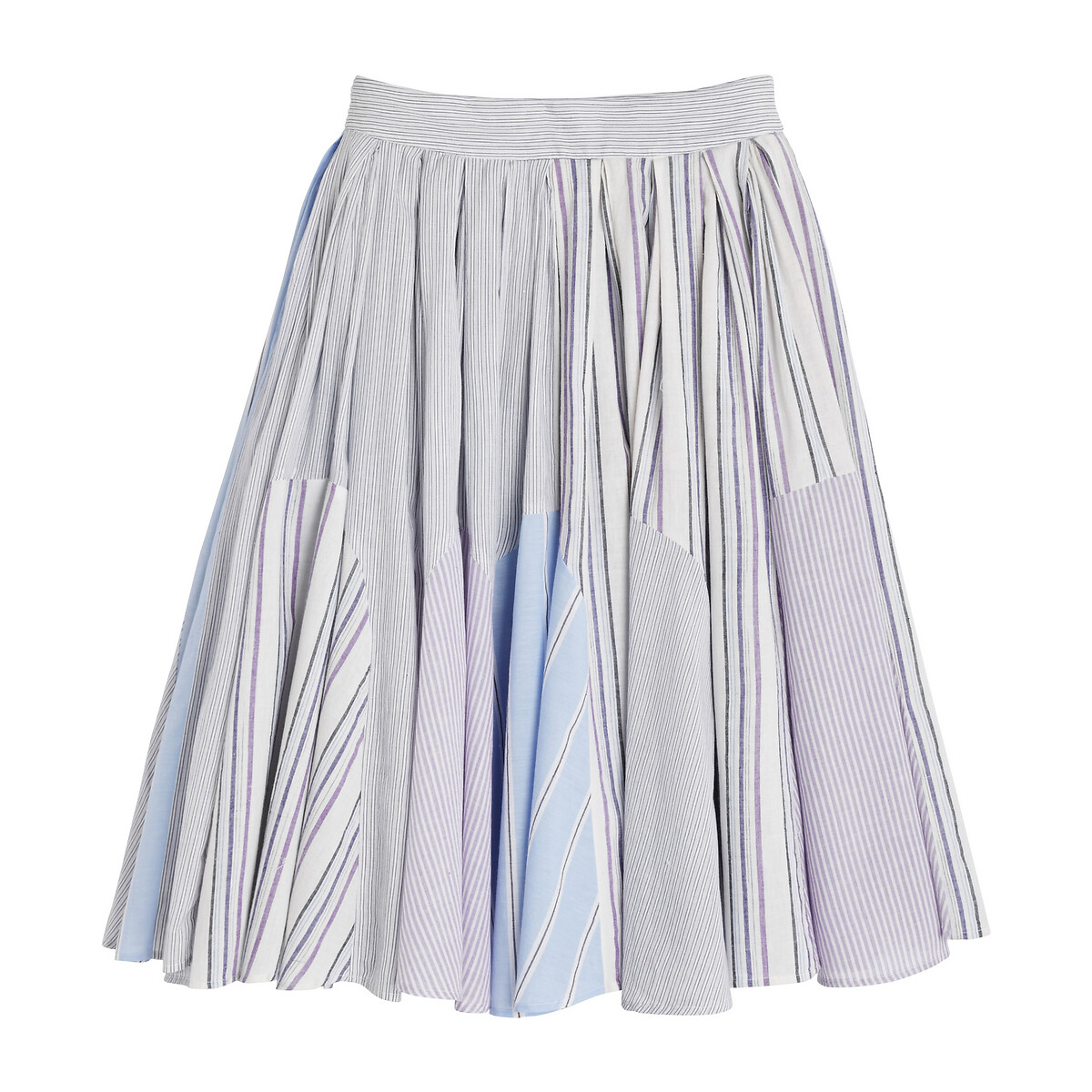 

Юбка La Redoute, Фиолетовый, Расклешенная GITANE S фиолетовый