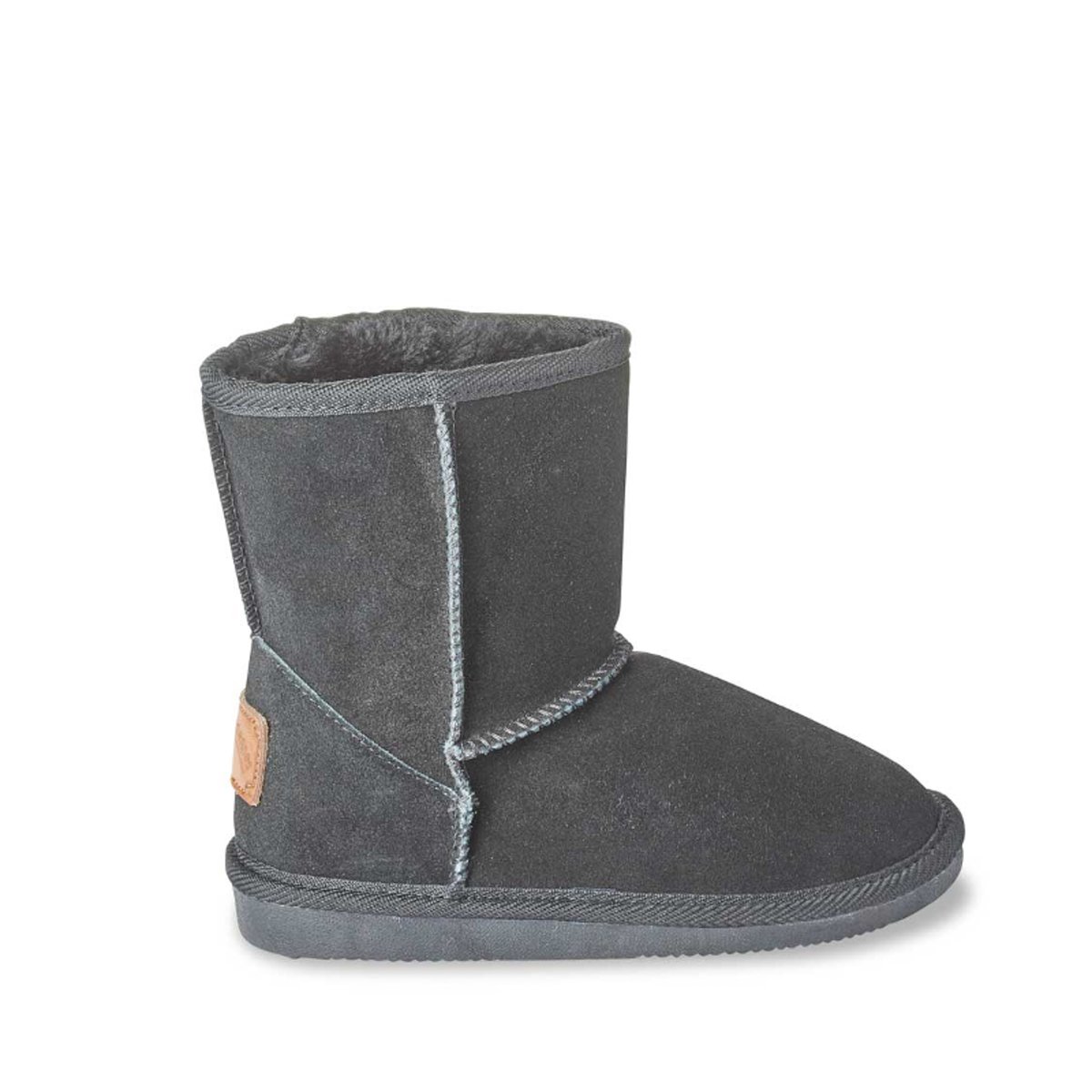 

Ботильоны La Redoute, Черный, Из спилка на меху Snow 33 черный