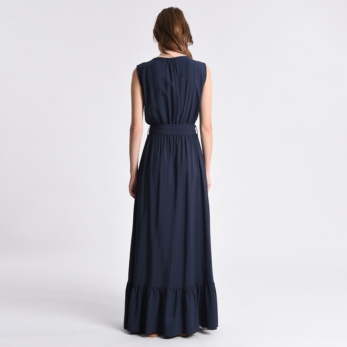 Платье MOLLY BRACKEN Длинное с ремешком S синий, размер S - фото 3