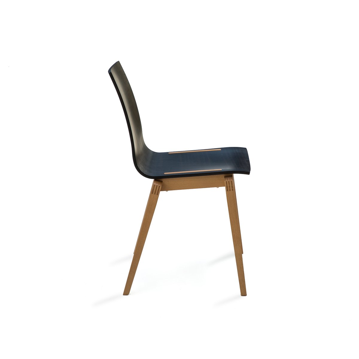 Комплект из  стульев из La Redoute Массива бука Soumam комплект из 2 черный, размер комплект из 2 - фото 2