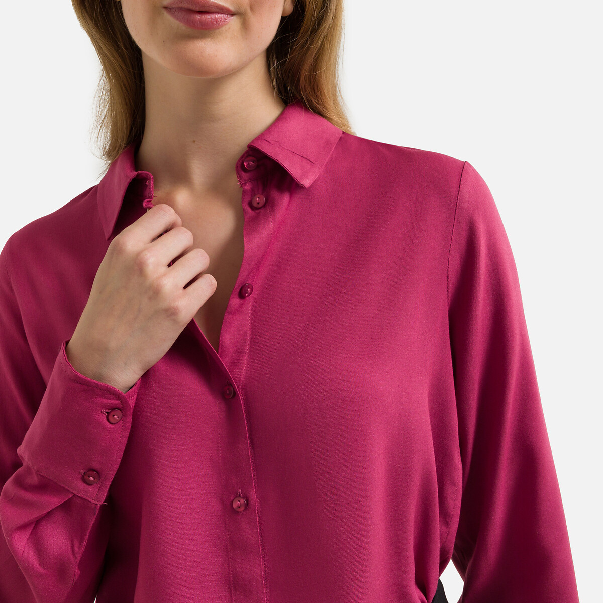 Блузка VERO MODA Блузка La Redoute M розовый, размер M - фото 3