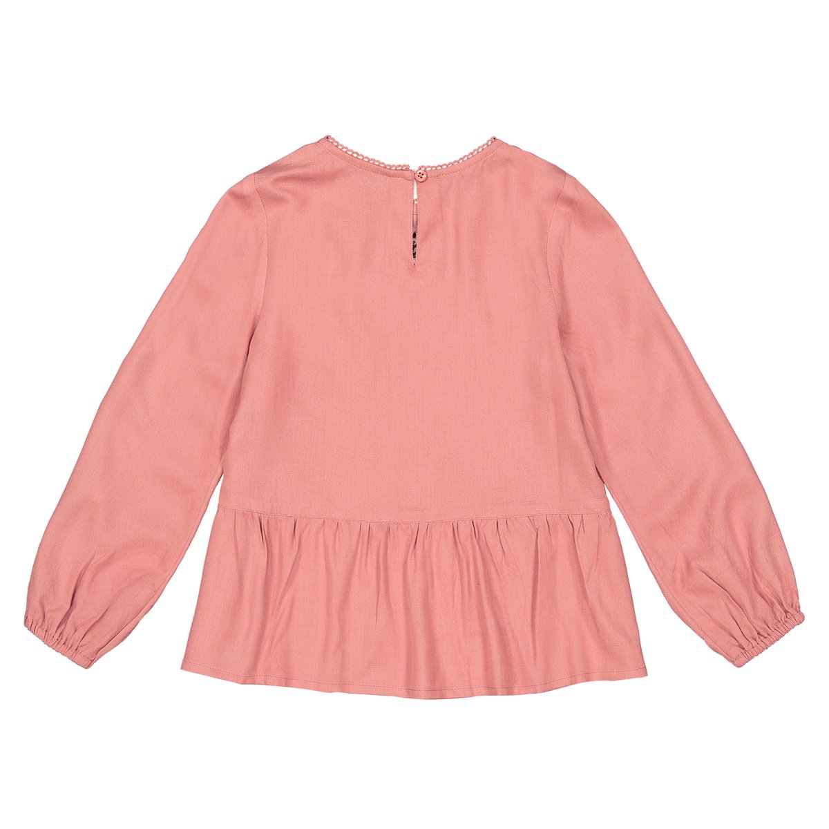 

Блузка La Redoute, Розовый, С длинными рукавами с вышивкой 8 лет - 126 см розовый